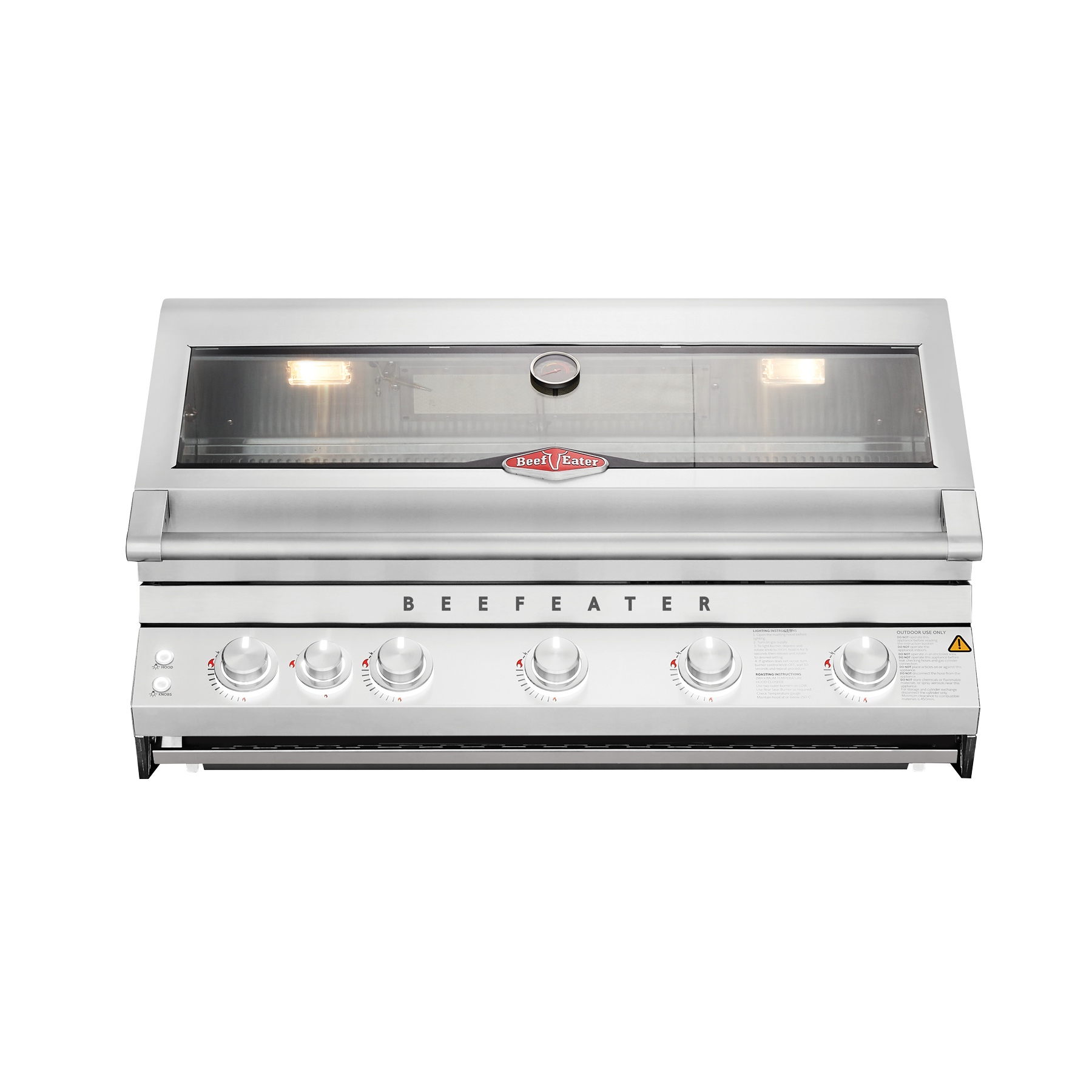 BeefEater 7000 Series Premium 5 Burner Built In BBQ Grill + Free Cover Prime Outdoor Store