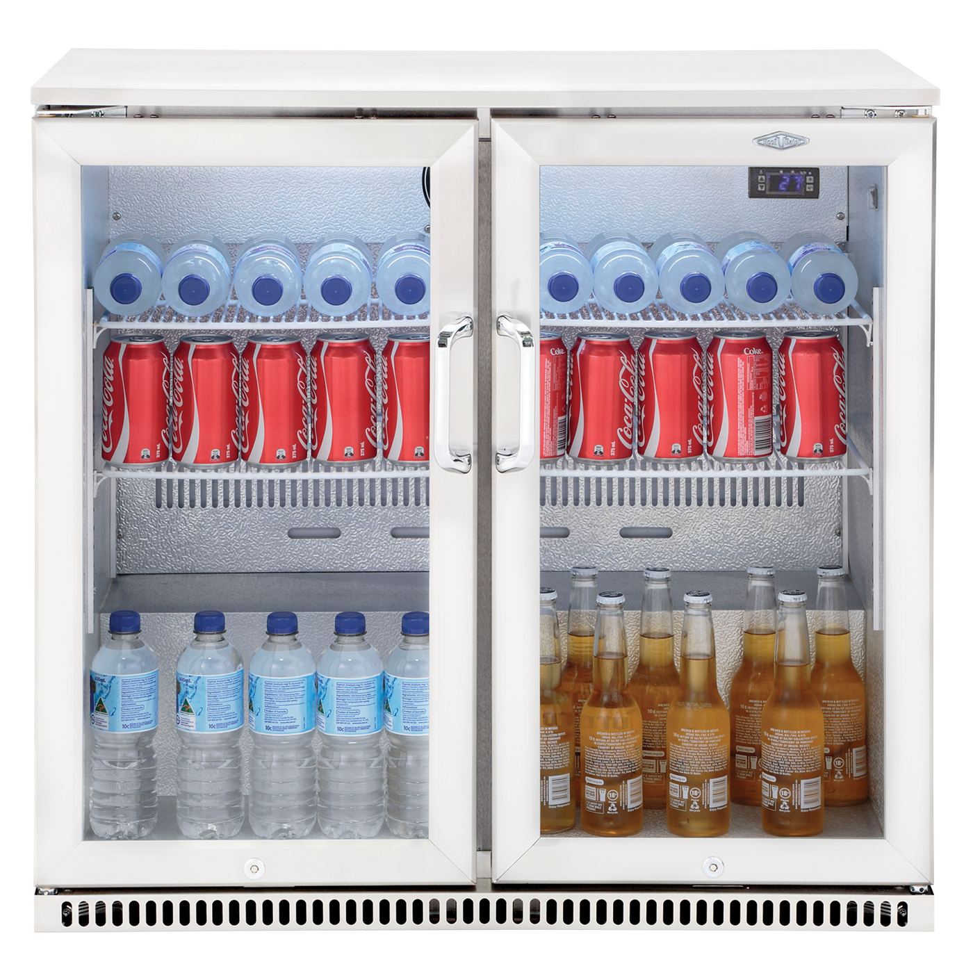 Beefeater 190L Bar Fridge - Double Door