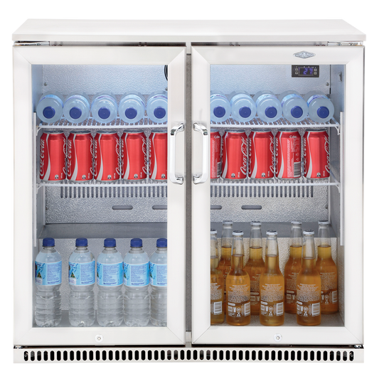 Beefeater 190L Bar Fridge - Double Door