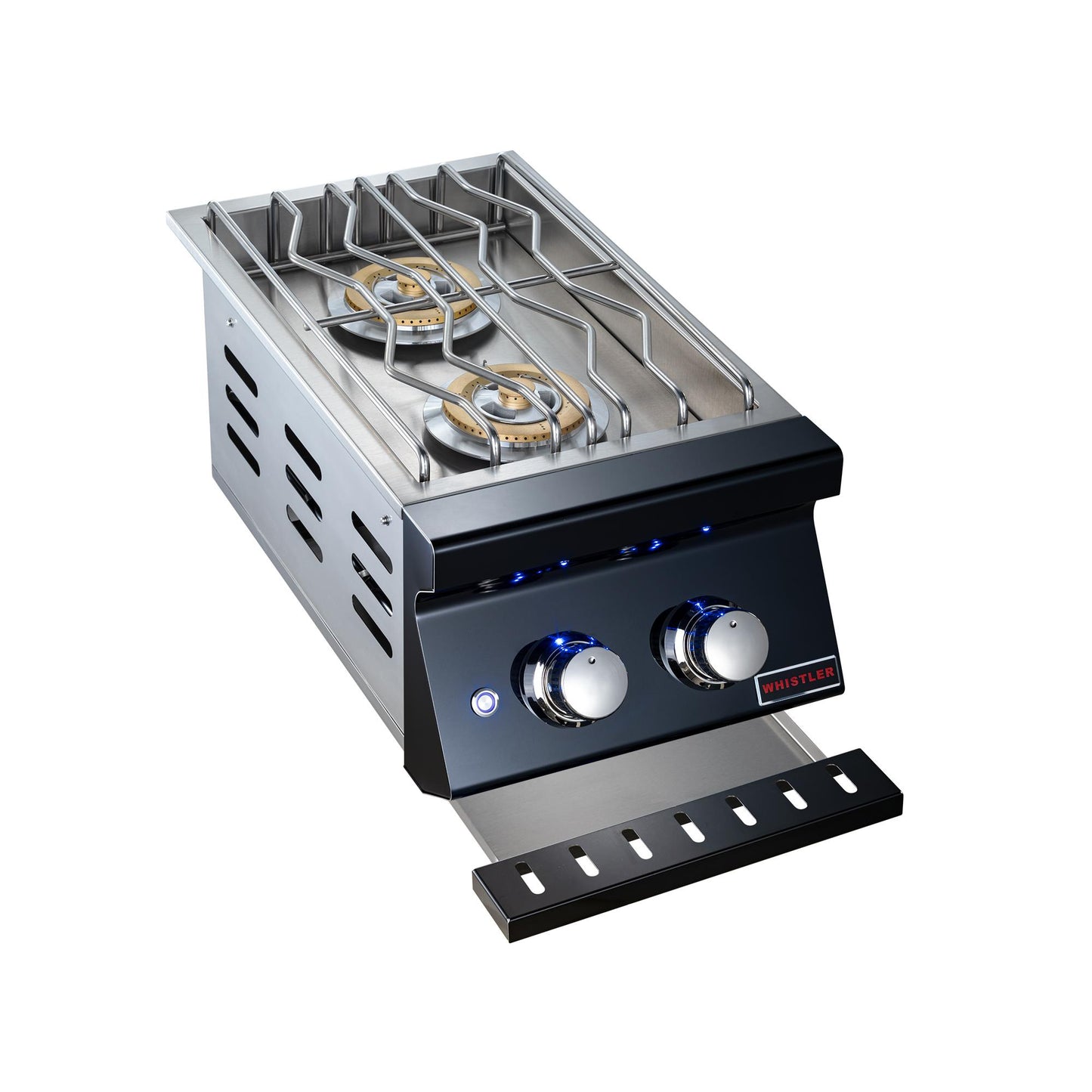 Whistler Grills Black Silk Burford Side Burner 3 / 4