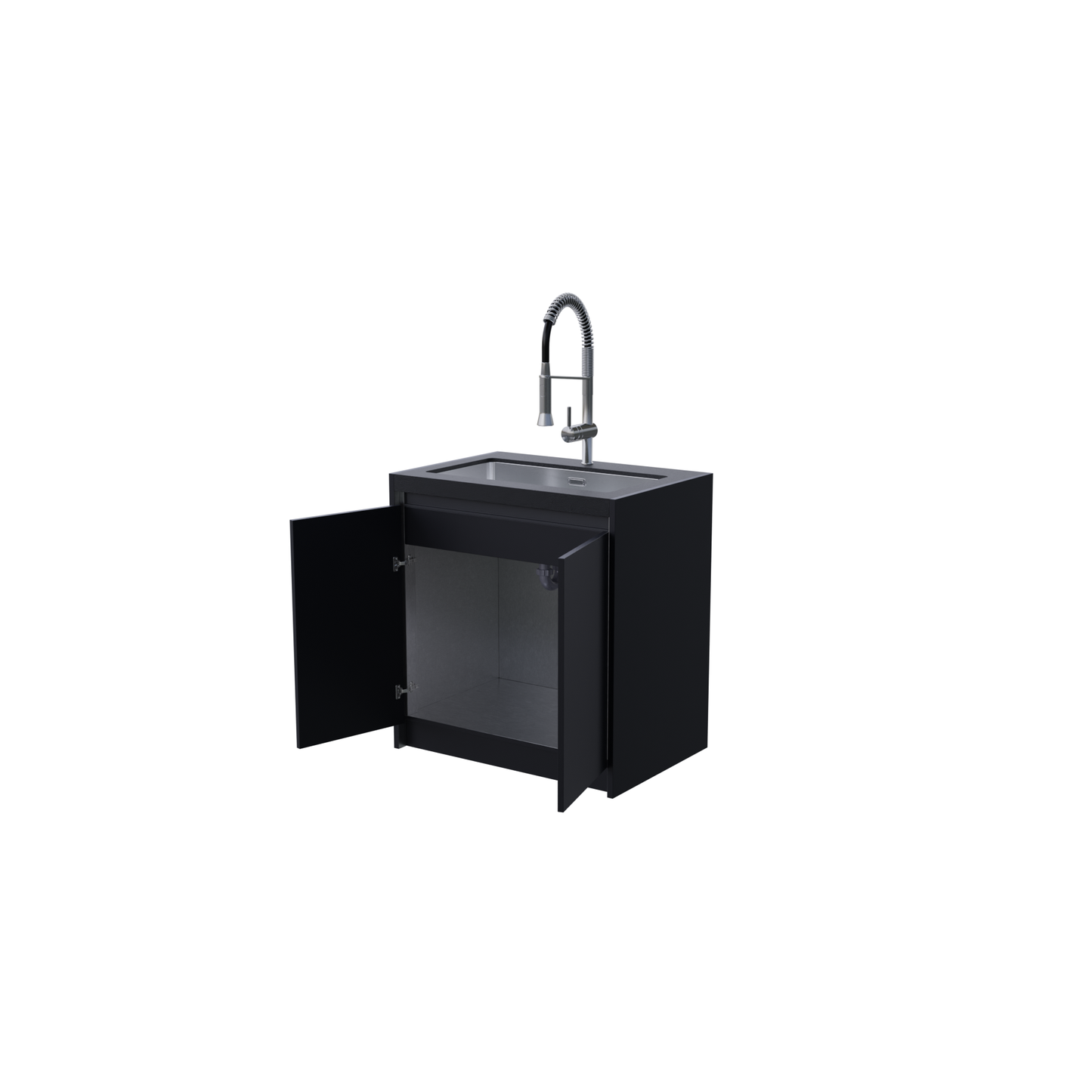 Whistler Grills Fairford Black Sink Cabinet
