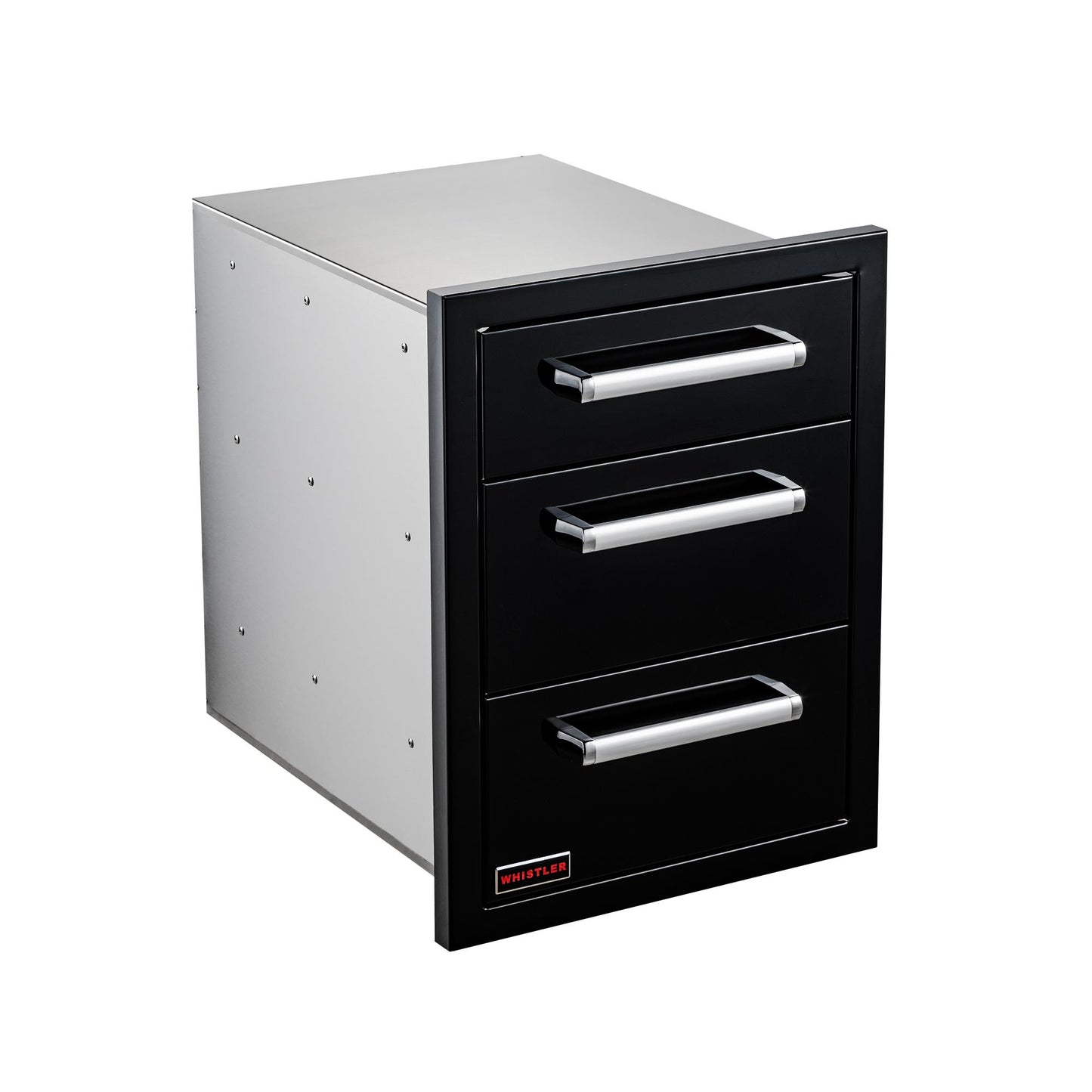 Whistler Grills Black Silk Burford Triple Drawer