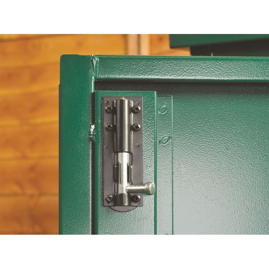 Asgard 7x11 Metal Shed (Gladiator P1) - Police Preferred Specification