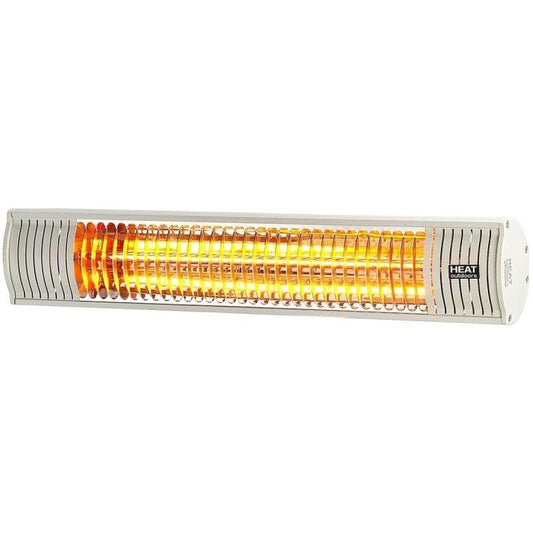 Shadow Patio Heater in White - Heat Outdoors  IP65 1.5KW