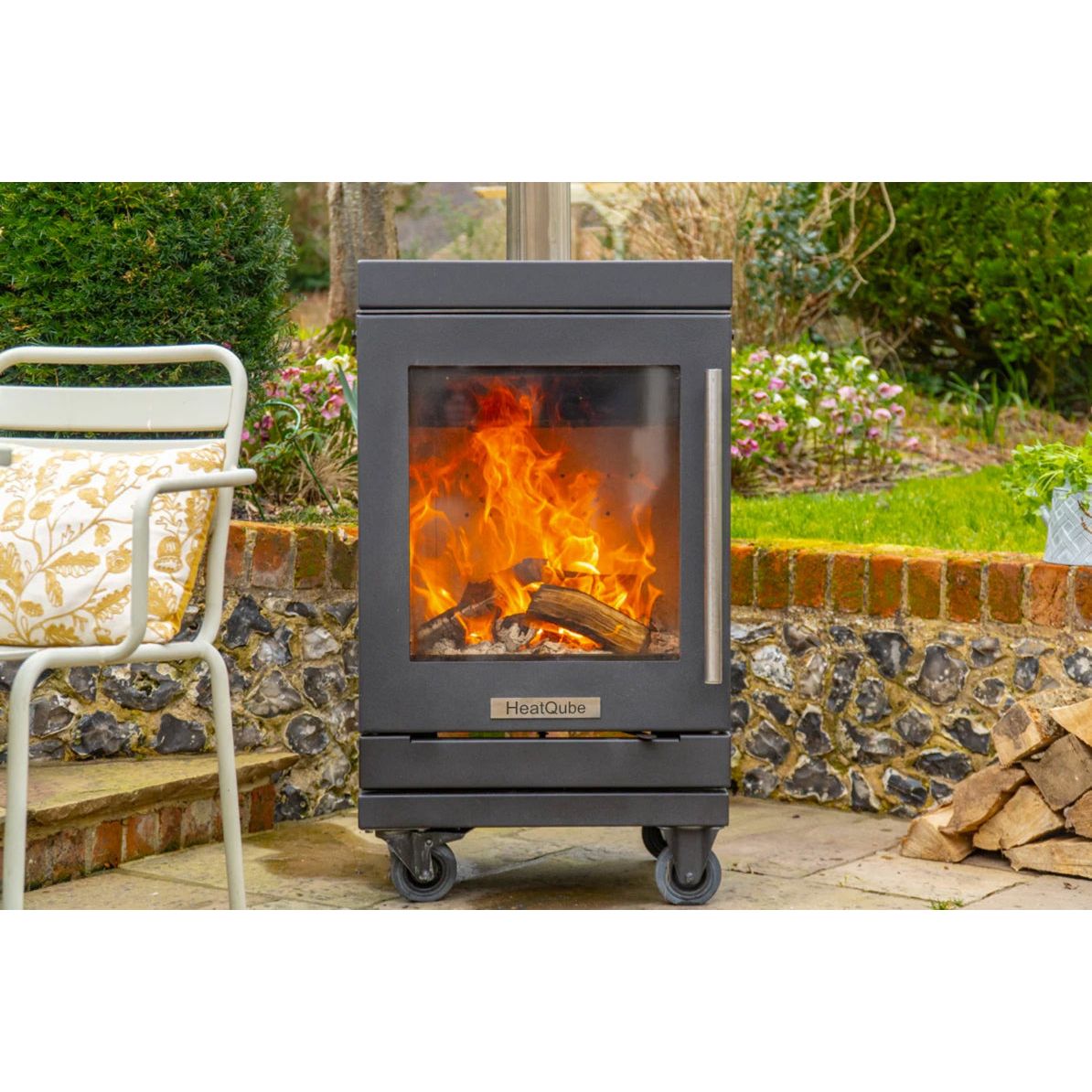 HeatQube Heater Only: 4-Wheel Base– Prime Outdoor Store