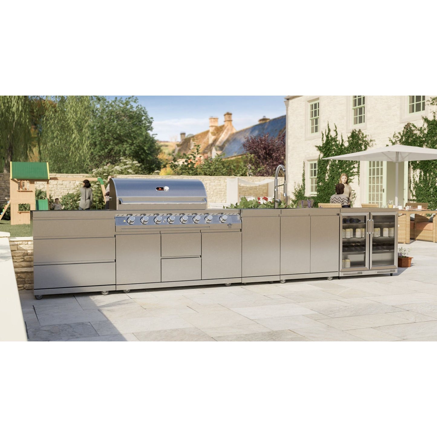 Whistler Grills The Lechlade 6 Pre-Built Kitchen