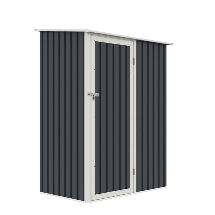 Shed Locker Lotus Phoebe 5x3 Pent Metal Shed Locker– Prime Outdoor Store