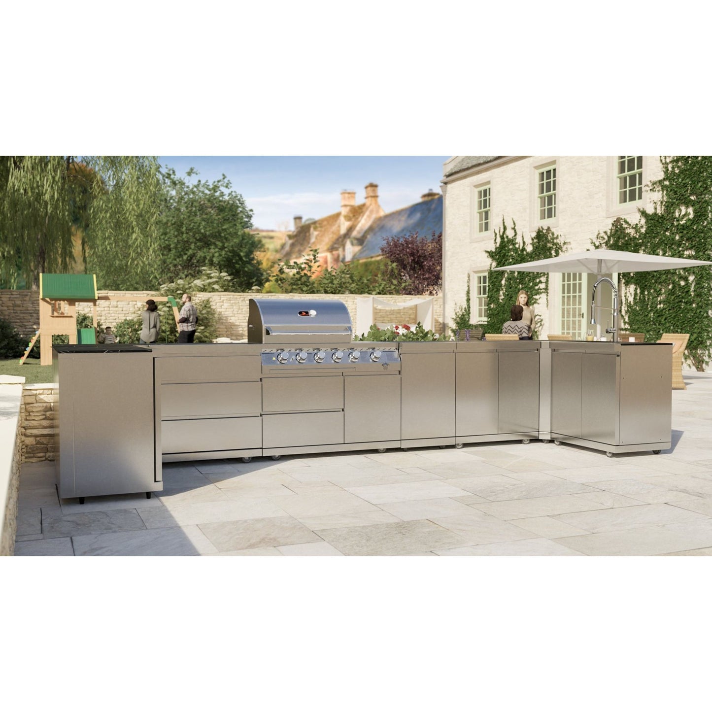 Whistler Grills The Malmesbury 4 Pre-Built Kitchen