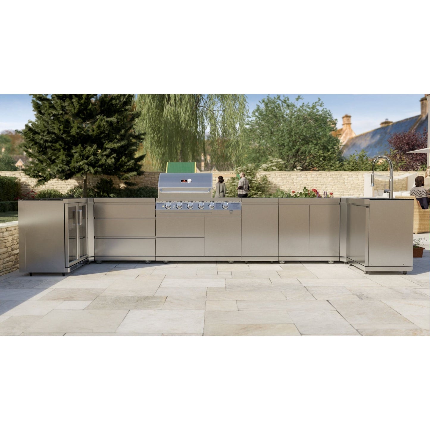 Whistler Grills The Malmesbury 4 Pre-Built Kitchen