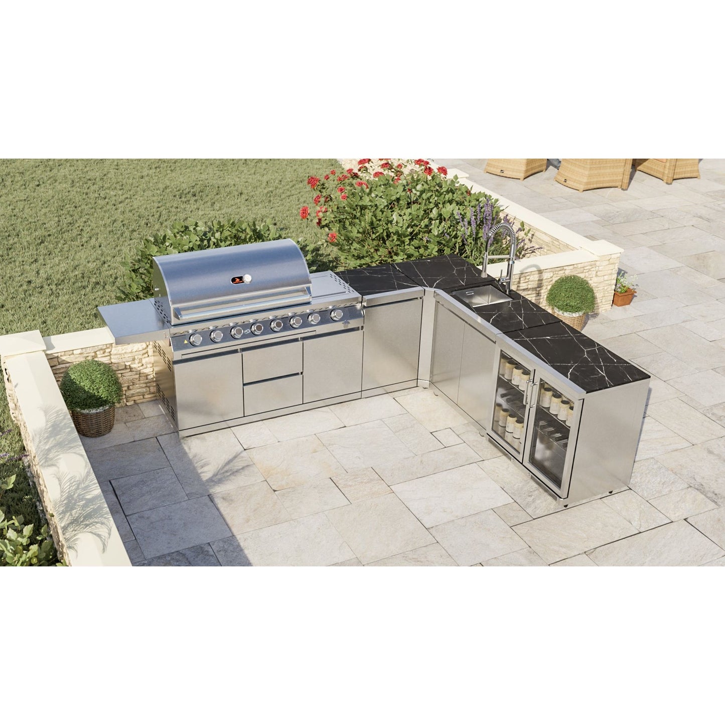 Whistler Grills Marlborough 6 Pre-Built Kitchen