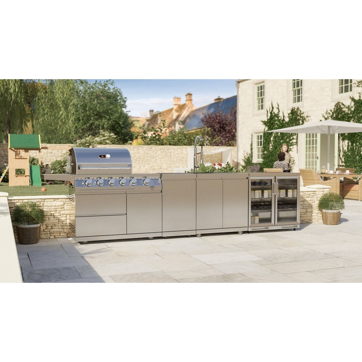 Whistler Grills The Oaksey 4 Pre-Built Kitchen