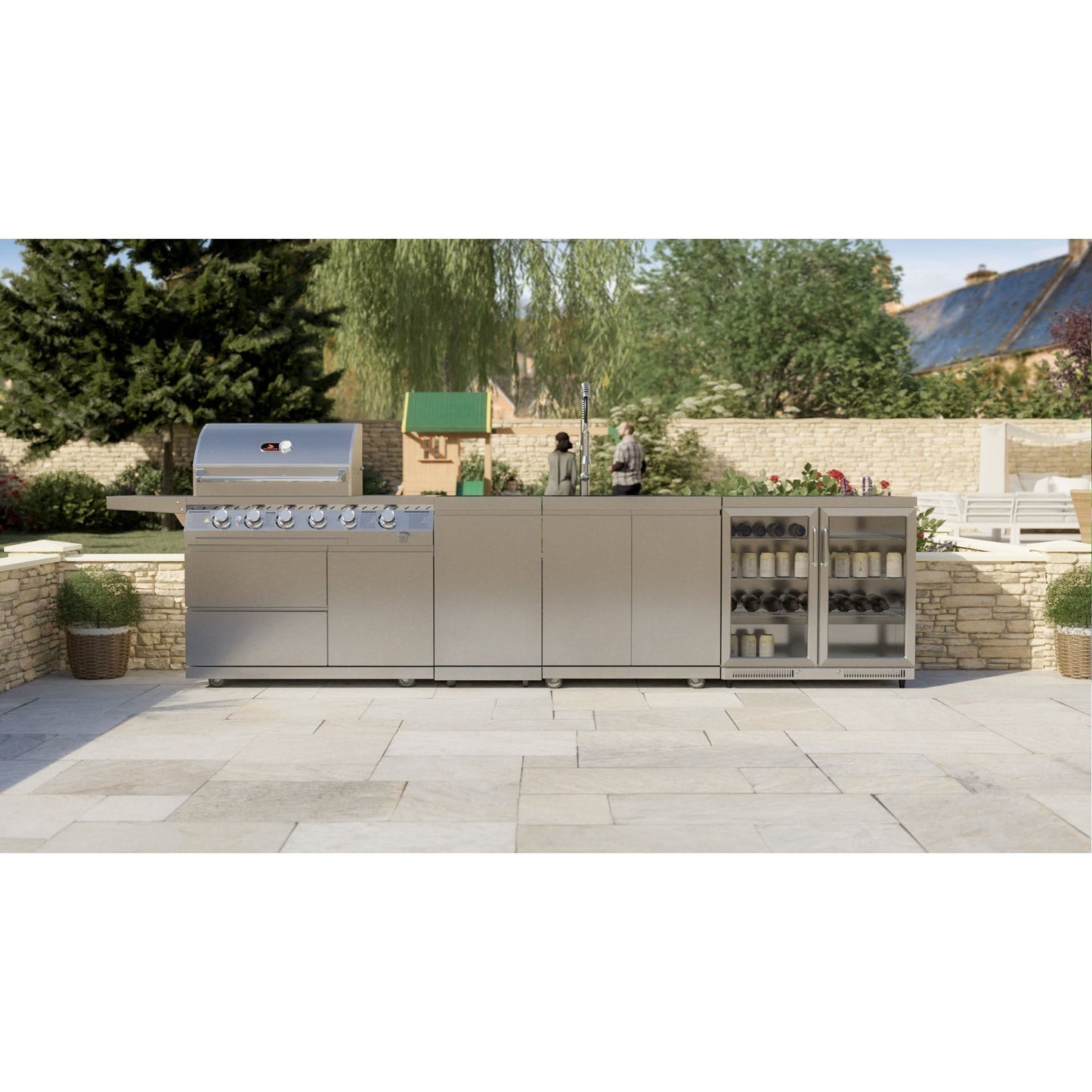 Whistler Grills The Oaksey 4 Pre-Built Kitchen