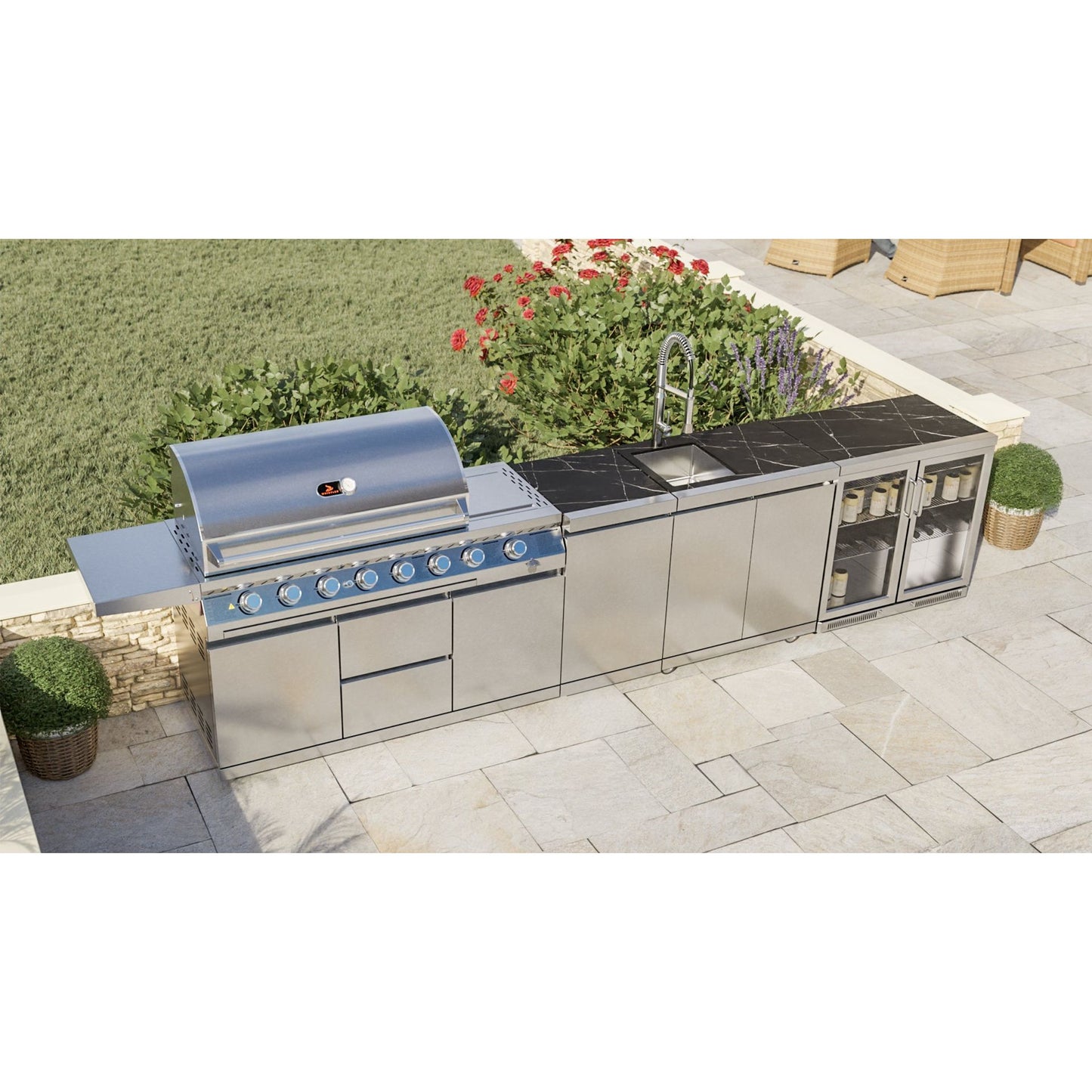 Whistler Grills The Oaksey 6 Pre-Built Kitchen