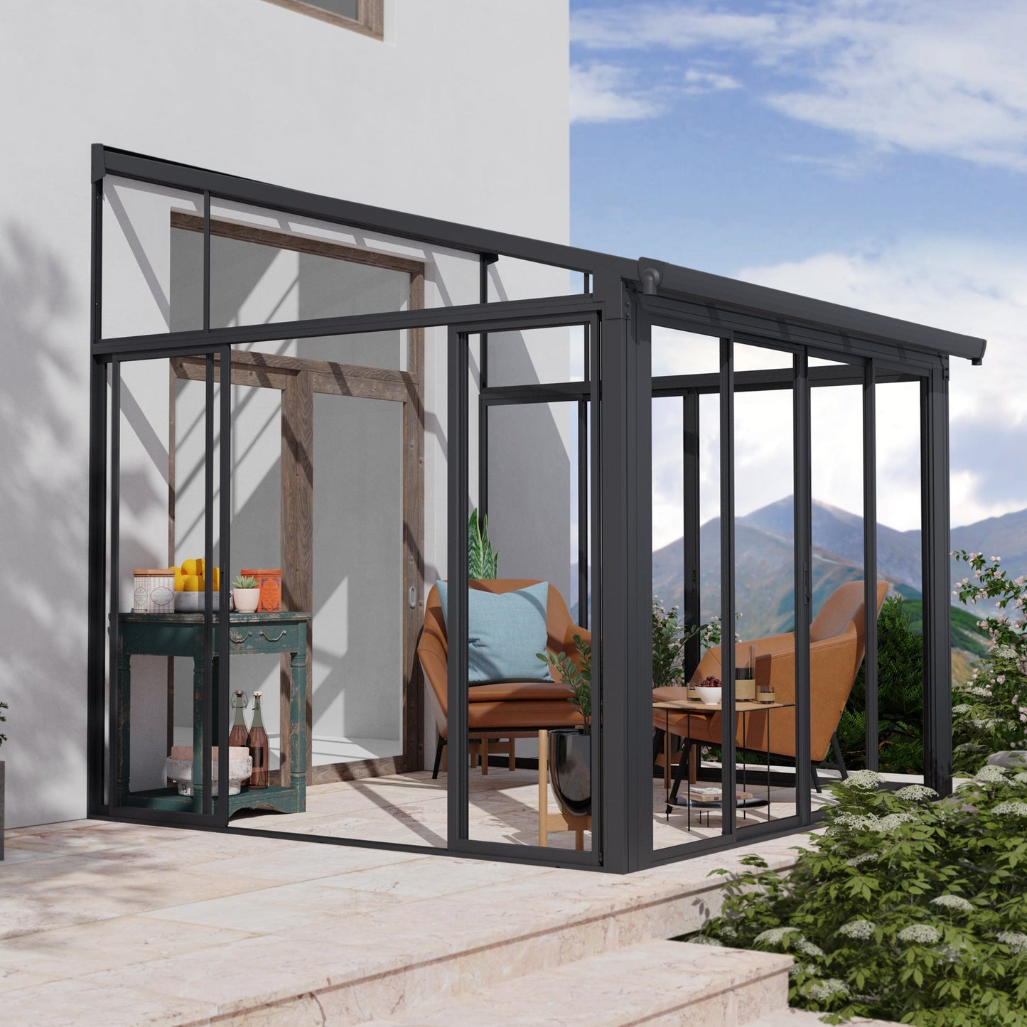 Canopia Sanremo Lean to Conservatory (All Size Available)