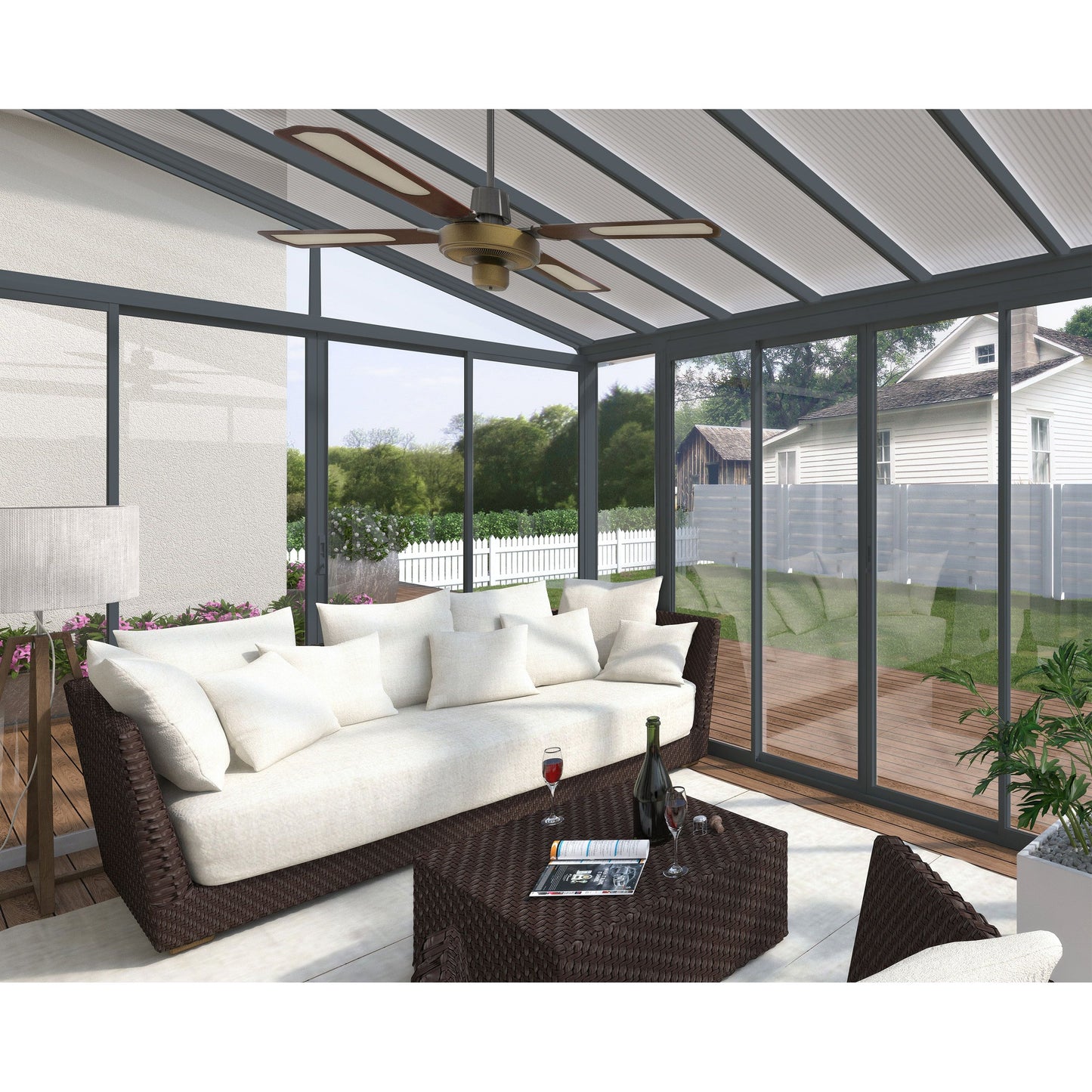 Canopia Sanremo Lean to Conservatory (All Size Available)