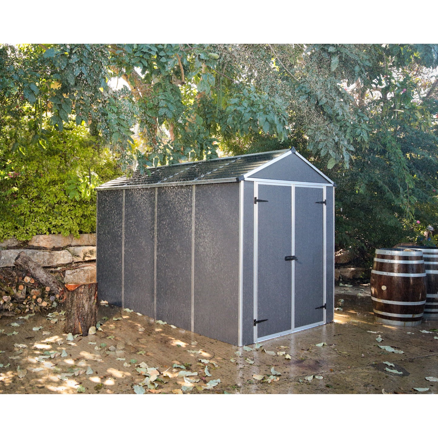 Canopia Rubicon Garden Shed With Floor (All Size Available)