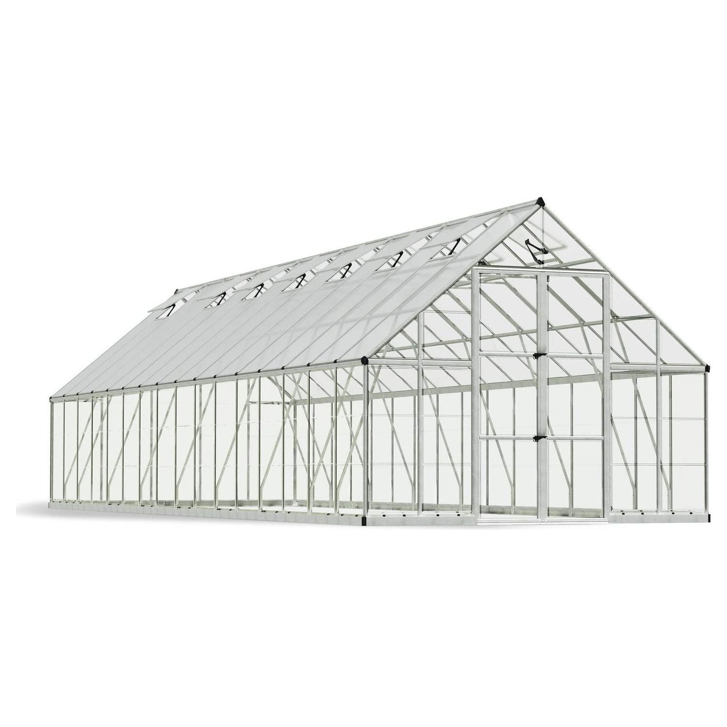 Canopia Balance Greenhouse - Aluminium Frame & Hybrid Polycarbonate Panels