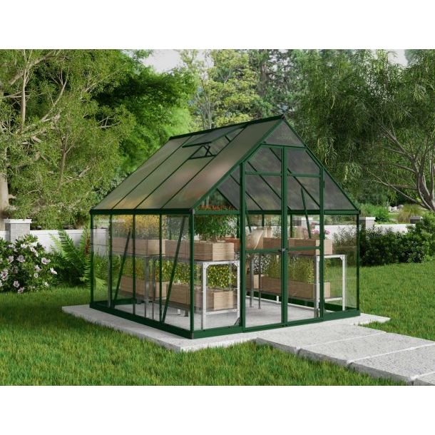 Canopia Balance Greenhouse - Aluminium Frame & Hybrid Polycarbonate Panels