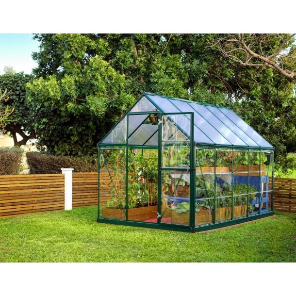 Canopia Hybrid Greenhouse - Aluminium Frame & Polycarbonate Panels