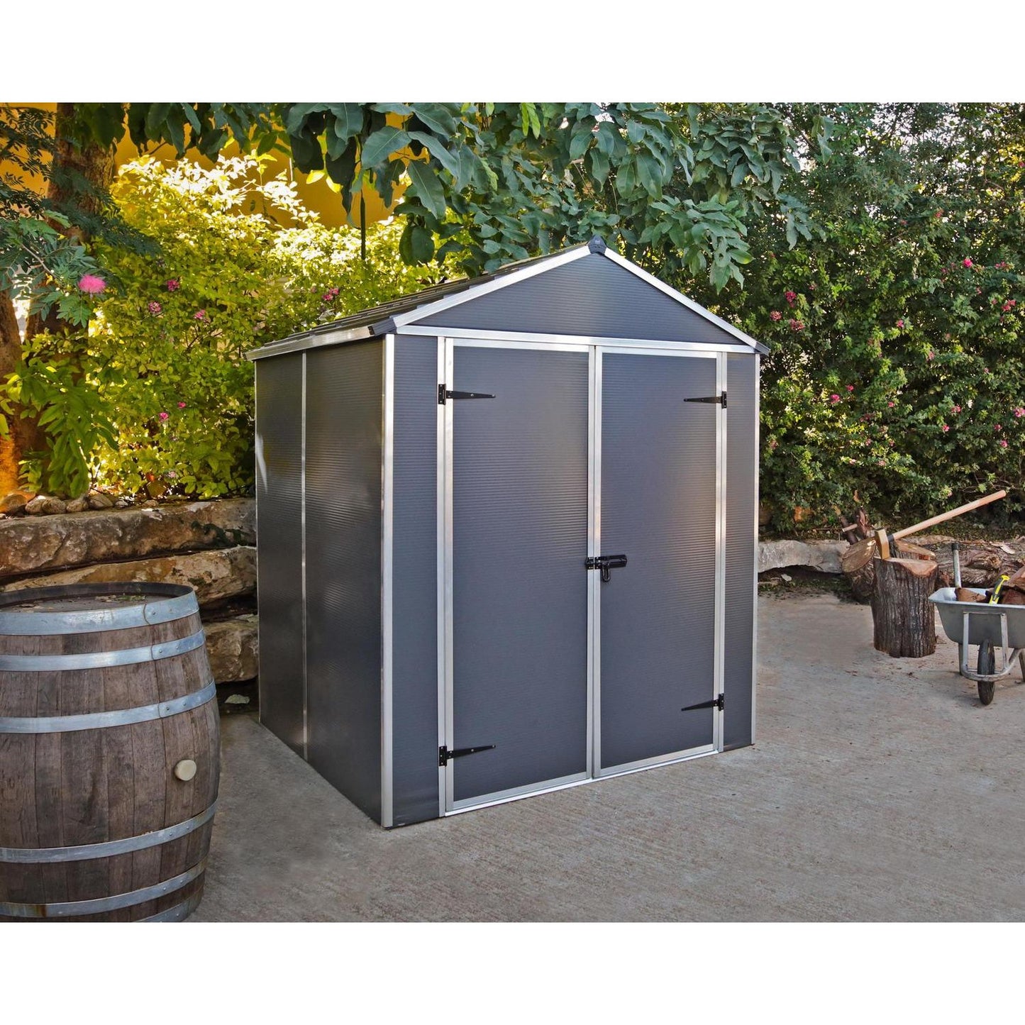 Canopia Rubicon Garden Shed With Floor (All Size Available)