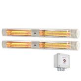 Shadow Equestrian Heater Pack (C) - 6kW of Ultra Low Glare Heat + Time Lag Switch