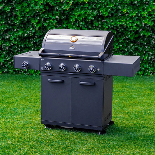 GRLLR Prime G4S 4 Burner Gas Barbecue with Side Burner