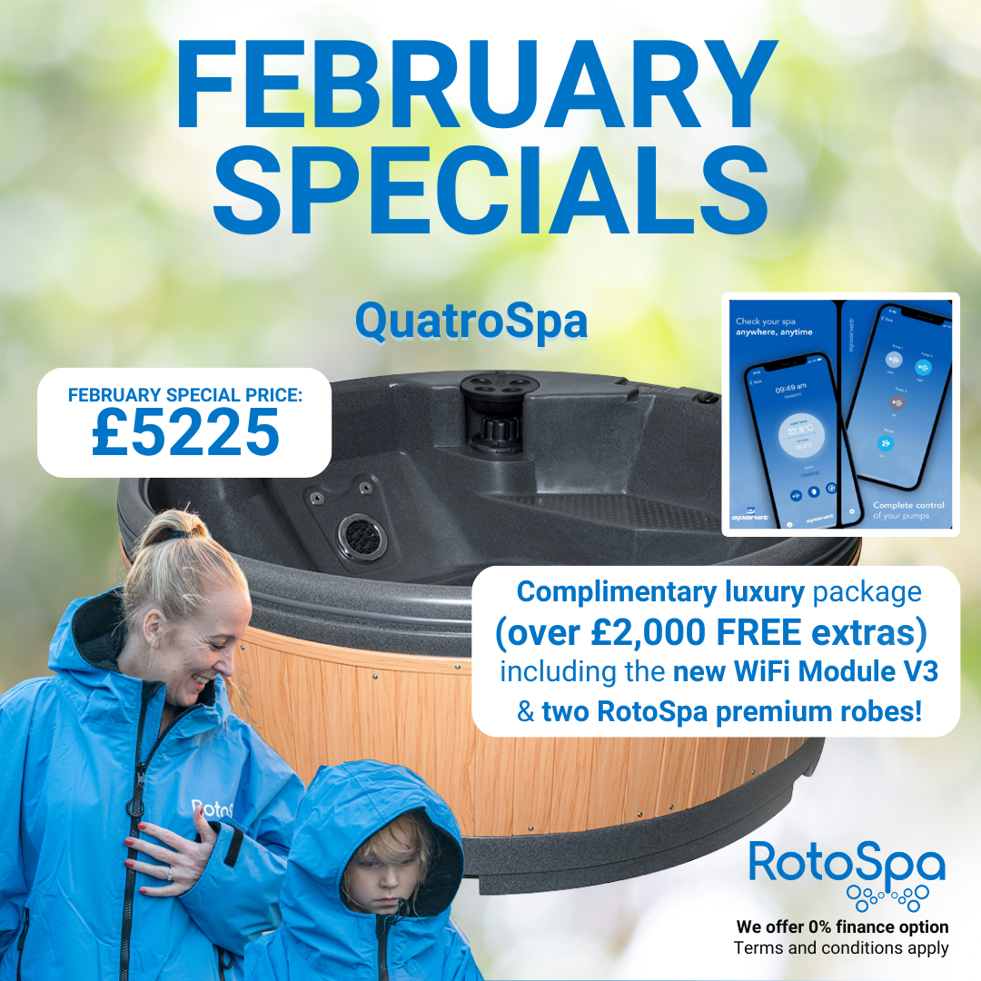 RotoSpa Hot Tub - QuatroSpa 5-6 People