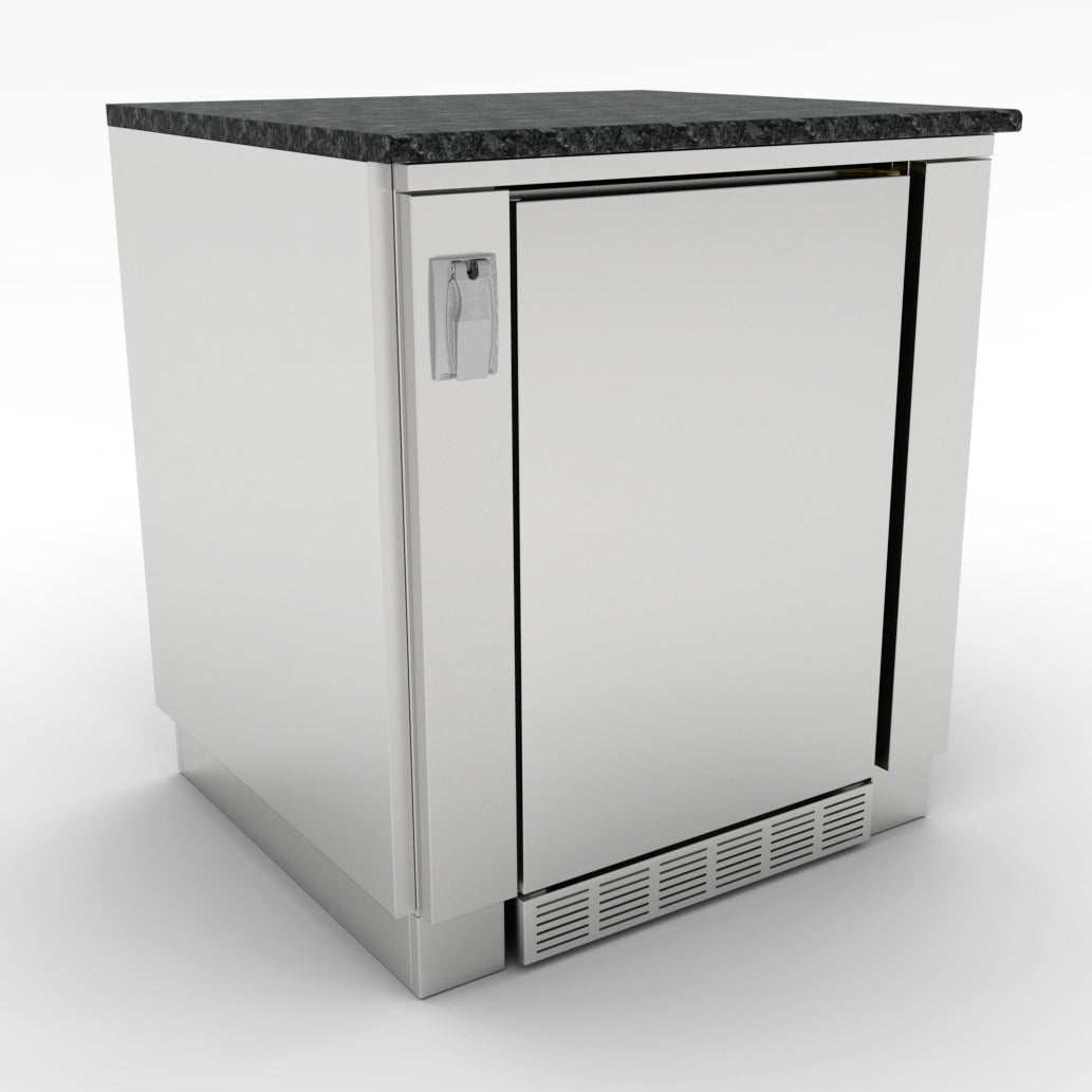 outdoor fridge