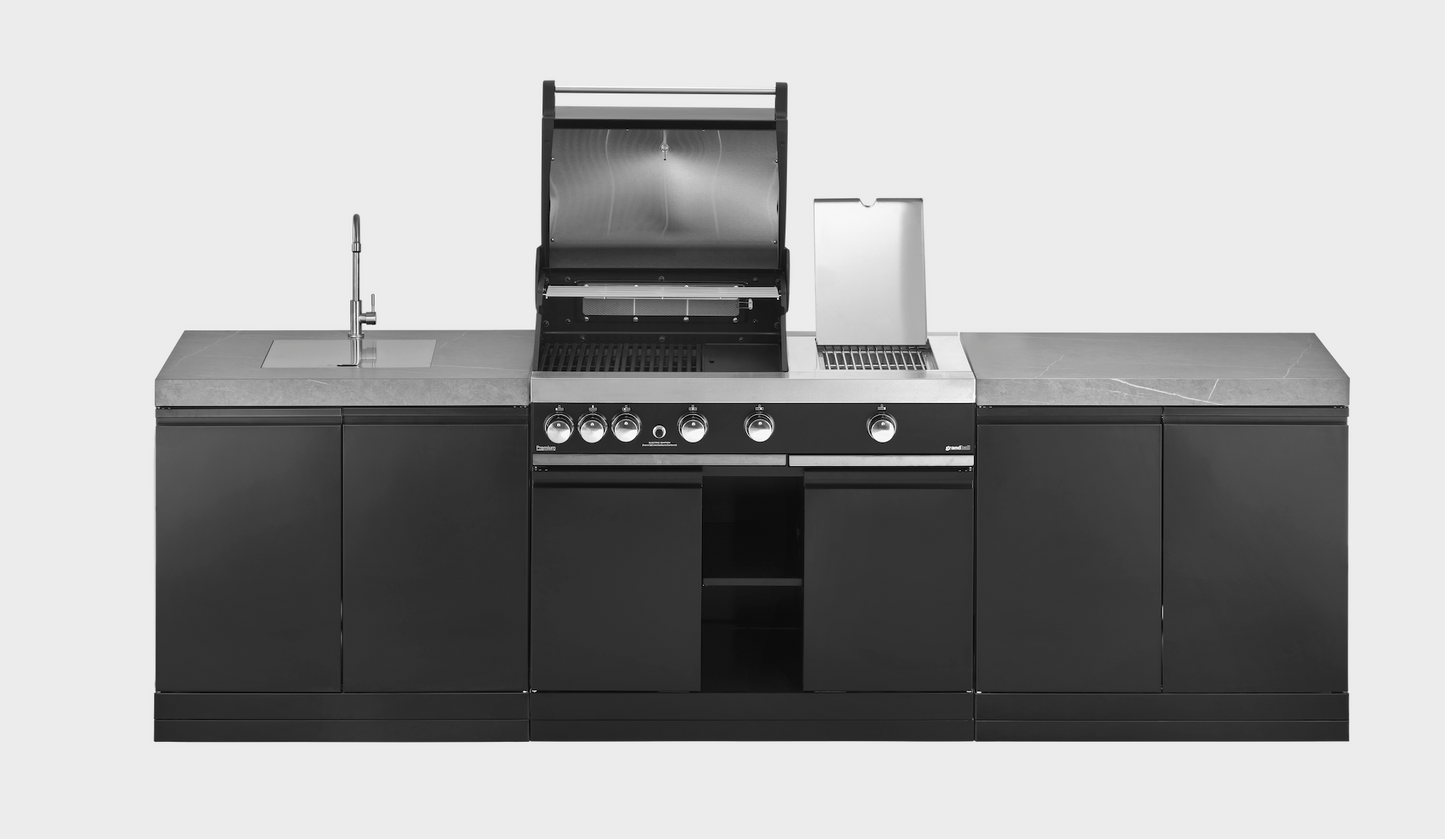 GrandPro 287 Premium G4 Plus Outdoor Kitchen with Sink