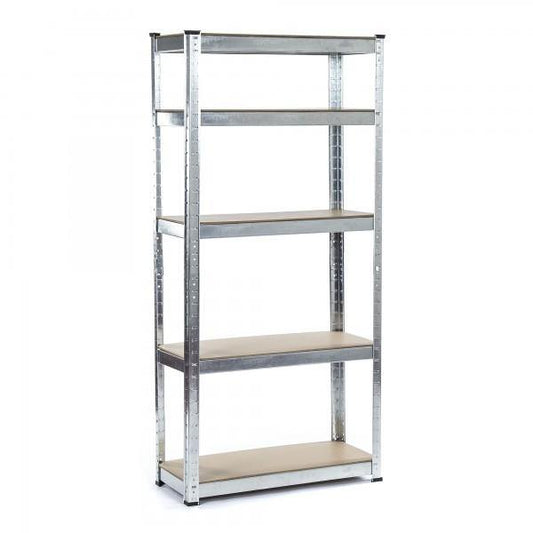 Silver Vein Heavy Duty Half Cupboard / Half Shelves Storage Unit