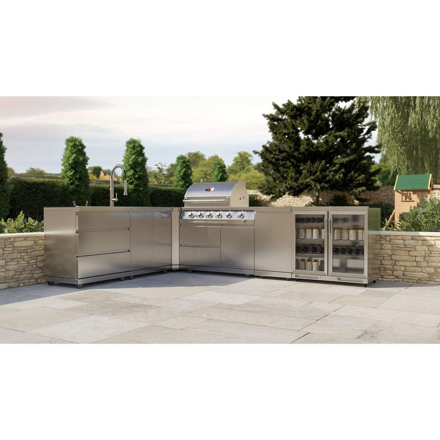 Whistler Grills The Stroud 4 Pre-Built Kitchen