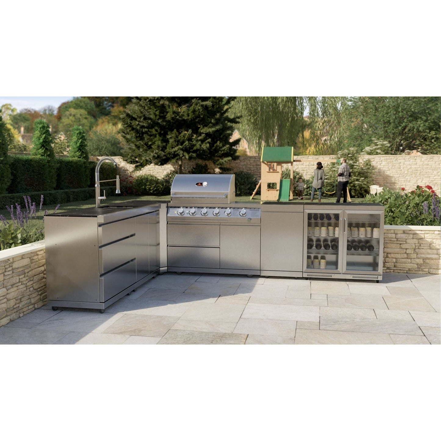 Whistler Grills The Stroud 4 Pre-Built Kitchen