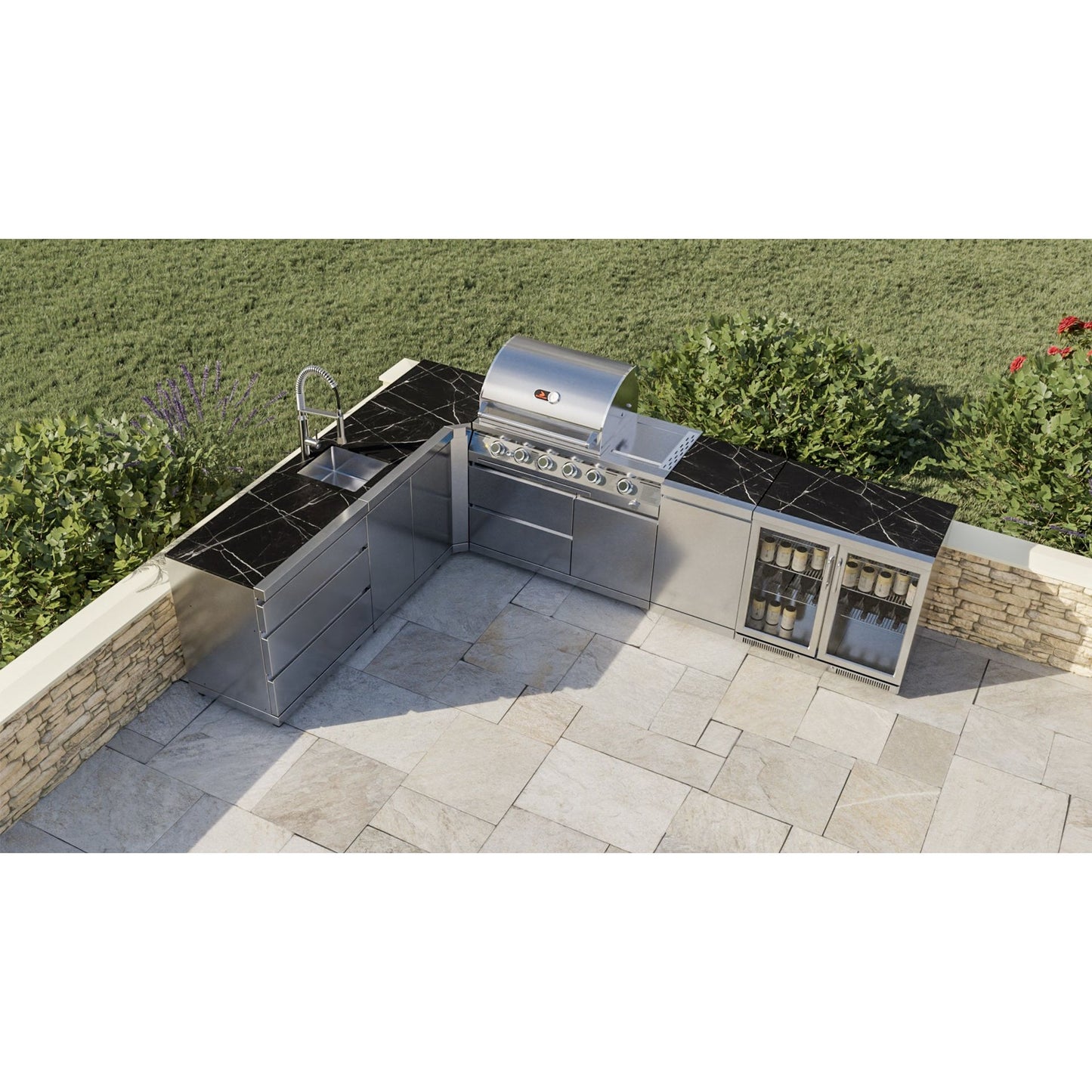 Whistler Grills The Stroud 4 Pre-Built Kitchen