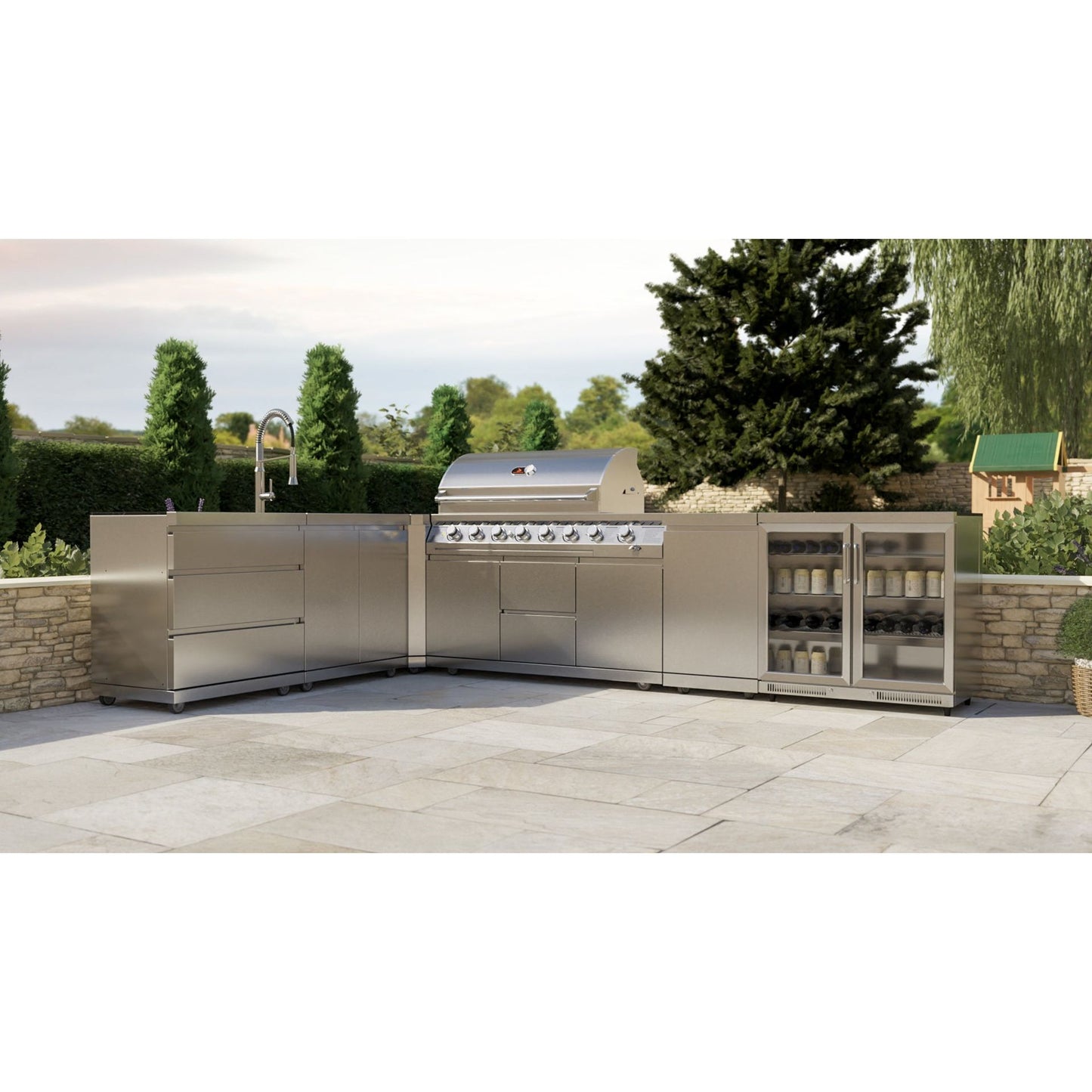 Whistler Grills The Stroud 6 Pre-Built Kitchen