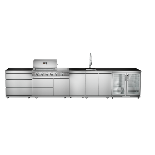 Whistler Grills The Lechlade 4 Pre-Built Kitchen