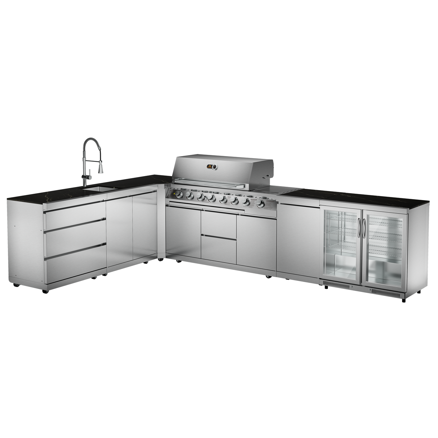 Whistler Grills The Stroud 6 Pre-Built Kitchen