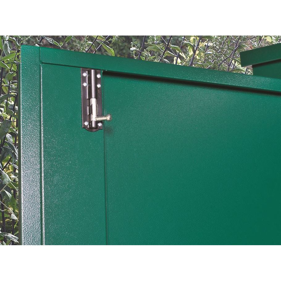 Asgard 7’ x 3’ Metal Garden & Bike Shed - The Trojan Plus