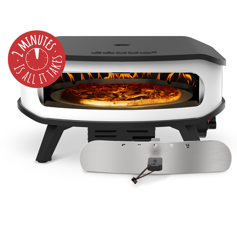 Cozze 17" Gas Pizza Oven with Rotating Stone