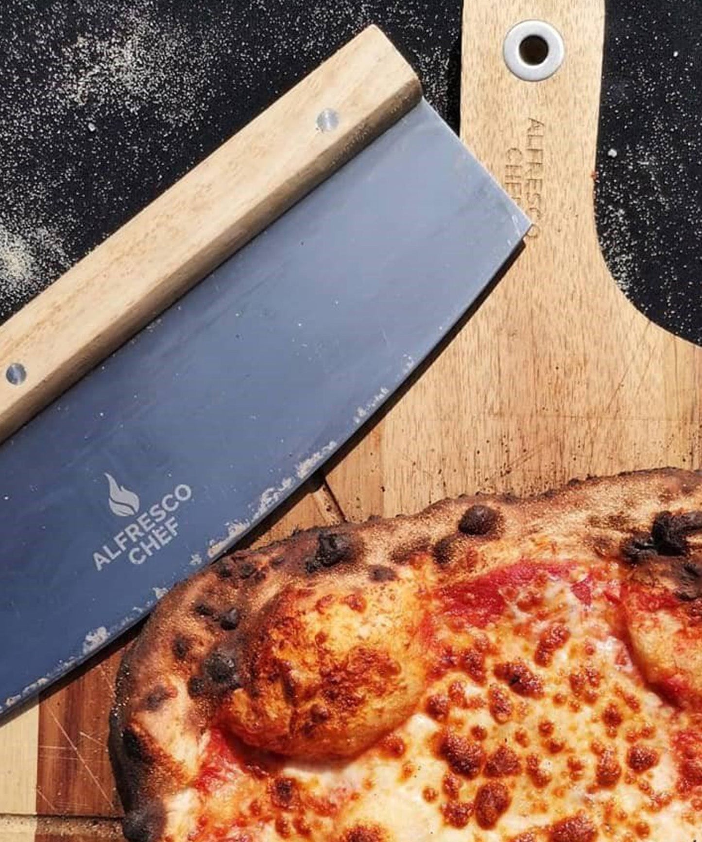 Mezzaluna Pizza Cutter