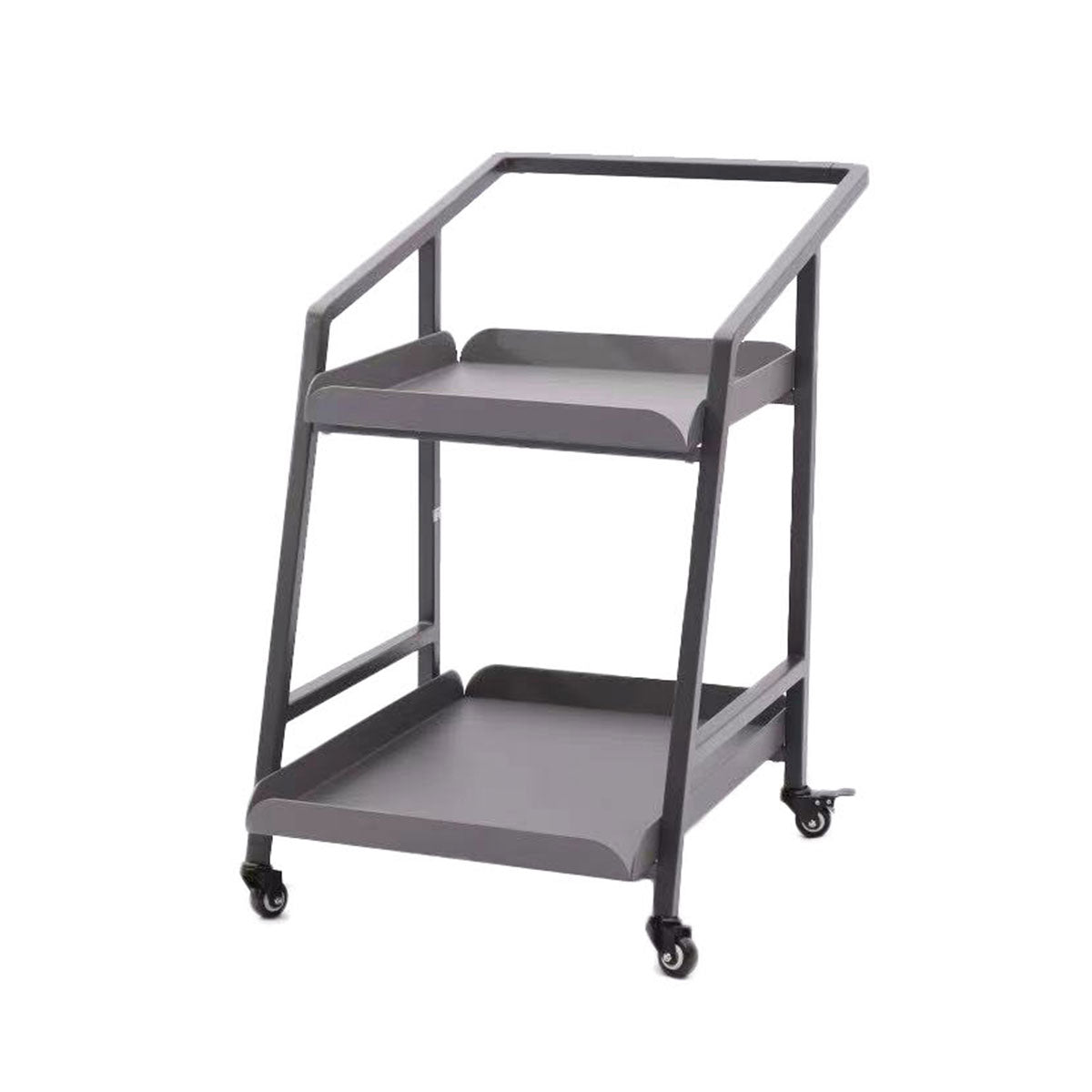 Aluminium 2-tier Trolley - Modern Rattan