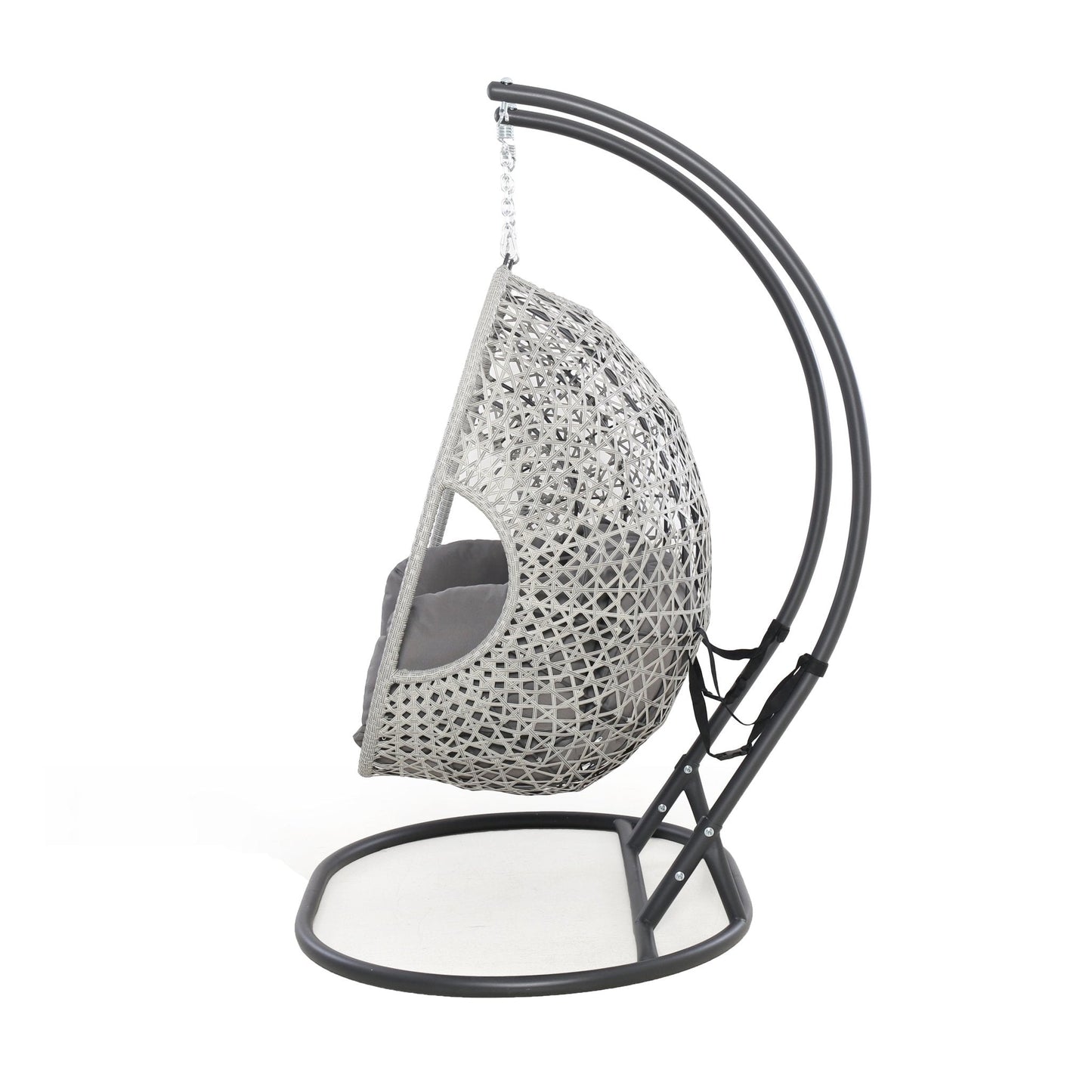 Maze -  Ascot Double Hanging Chair with Weatherproof Cushions