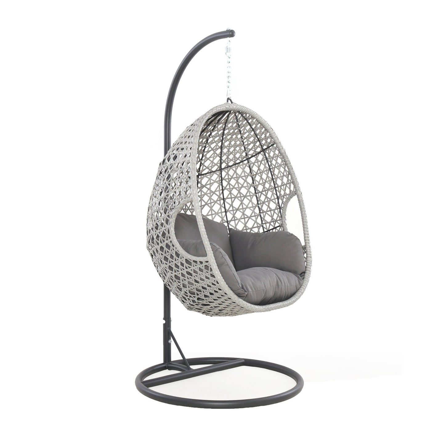 Maze -  Ascot Hanging Chair With Weatherproof Cushions