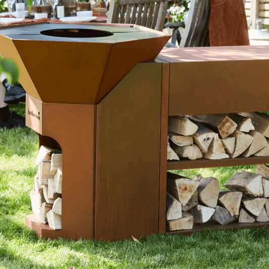 Barbecook Nestor Adapter Corten Steel