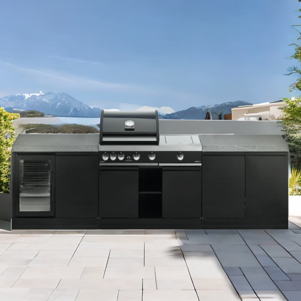 GrandPro 287 Premium G4 Plus Outdoor Kitchen with Fridge
