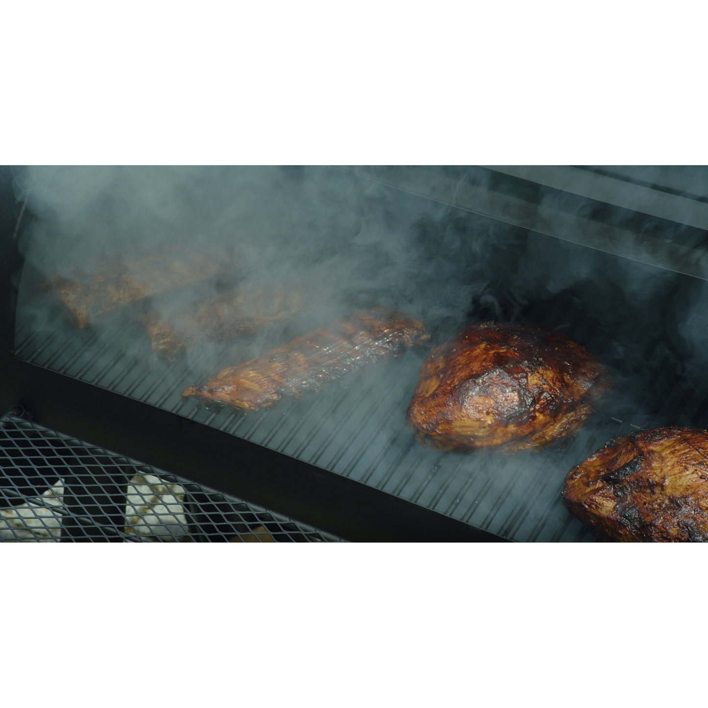 Everest XXL Offset Smoker BBQ