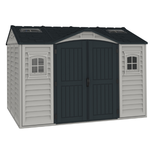 Saffron Apex Plus 10.5x8ft Vinyl Shed