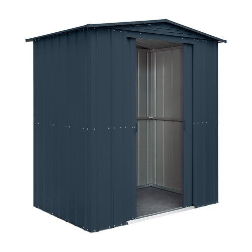 Globel Apex Metal Garden Shed (All Size Available)