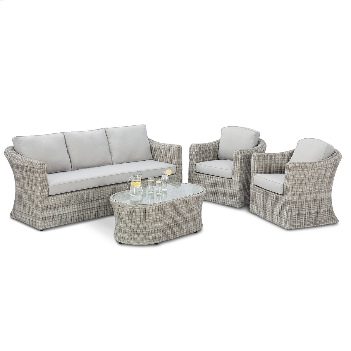 Maze Oxford 3 Seat Sofa Set