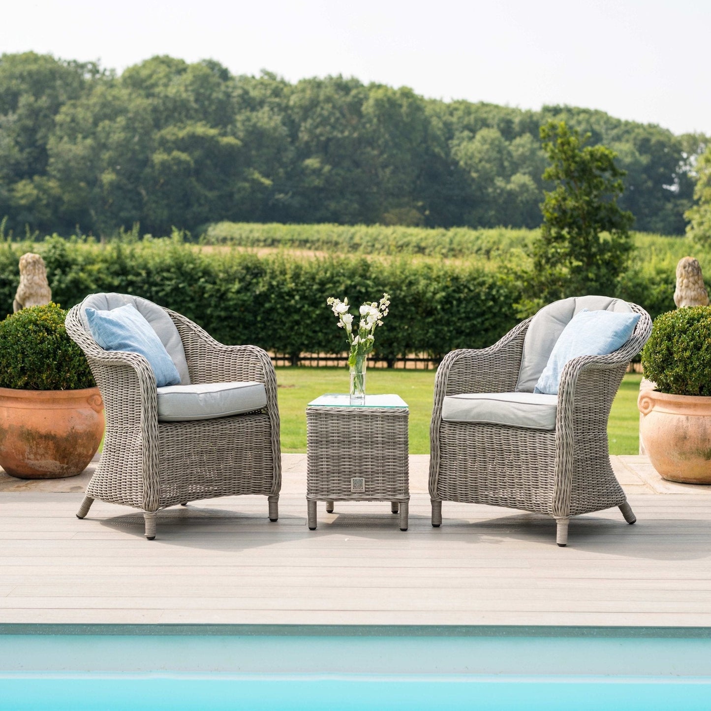 Oxford 3pc Lounge Set - Modern Rattan