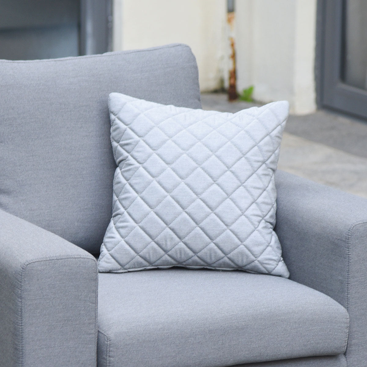 Maze -  Pair of Quilted Scatter Cushion